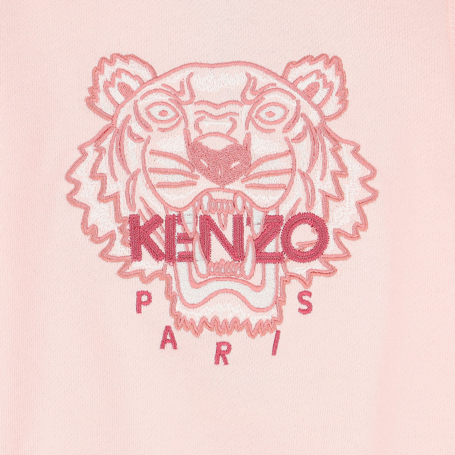 Younger Girls Pink Tiger Sweatshirt, 1, hi-res