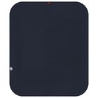 Baby Boys Navy Blue & Gold Logo Baby Blanket, 3, hi-res