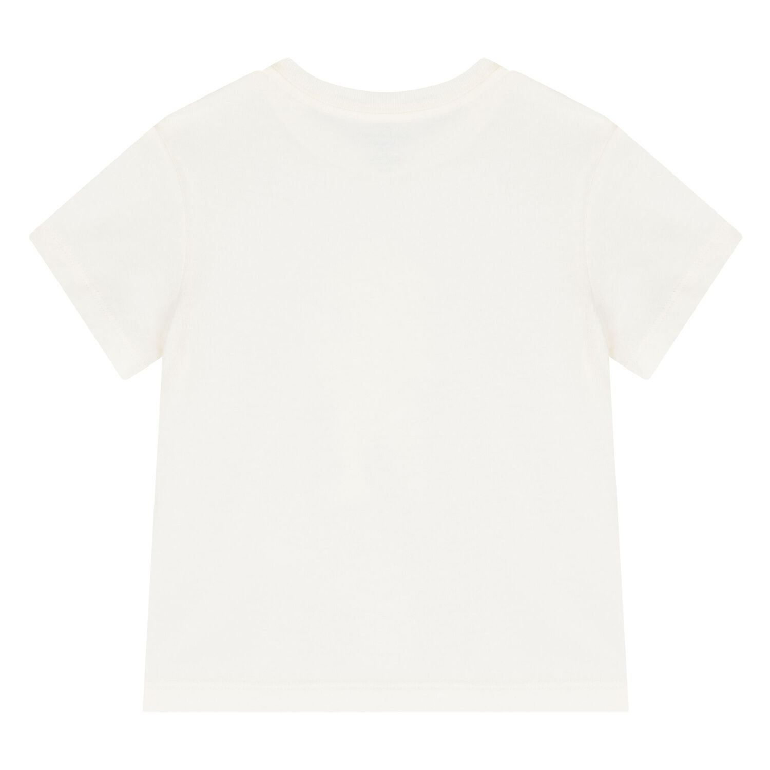 Baby Boys Ivory Cotton Polo Bear & Crab T-Shirt, 1, hi-res image number null