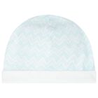 Baby Boys Blue & White Zig Zag Logo Babygrow Gift Set, 1, hi-res