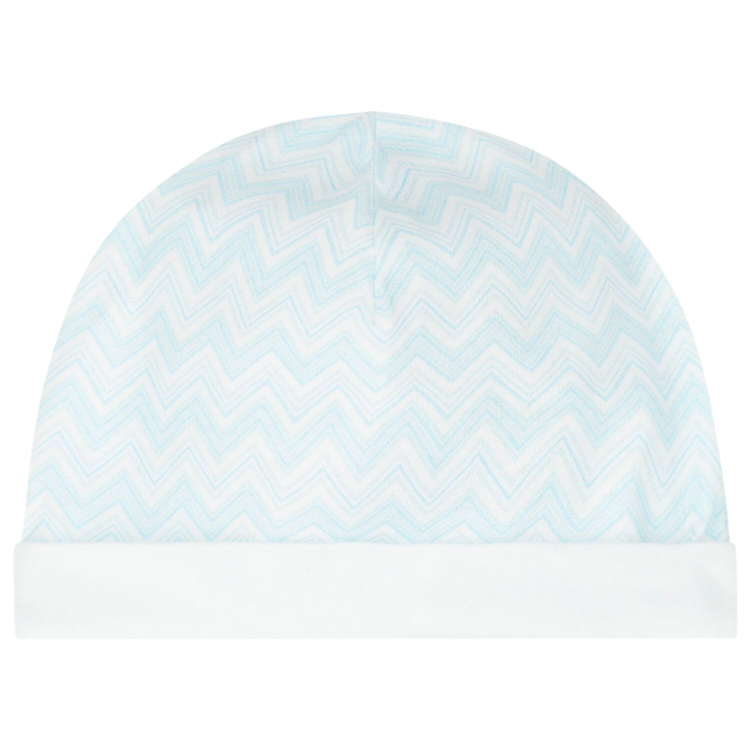 Baby Boys Blue & White Zig Zag Logo Babygrow Gift Set, 1, hi-res