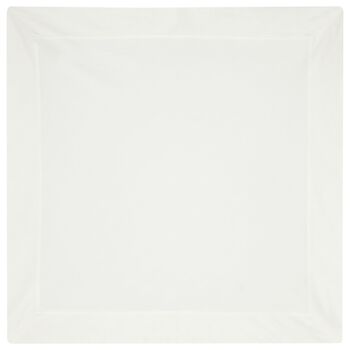 Baby Boys Blue & White Logo Blanket