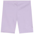 Purple Logo Cycling Shorts, 1, hi-res