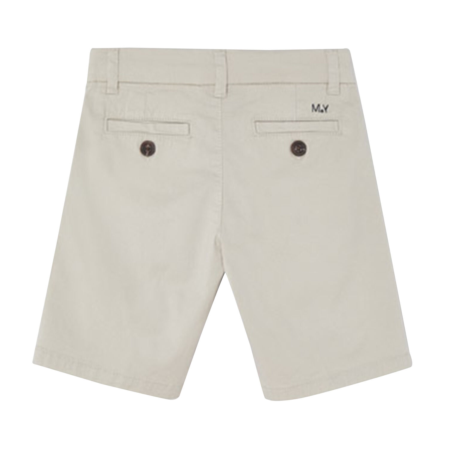 Boys Beige Twill Shorts, 3, hi-res image number null