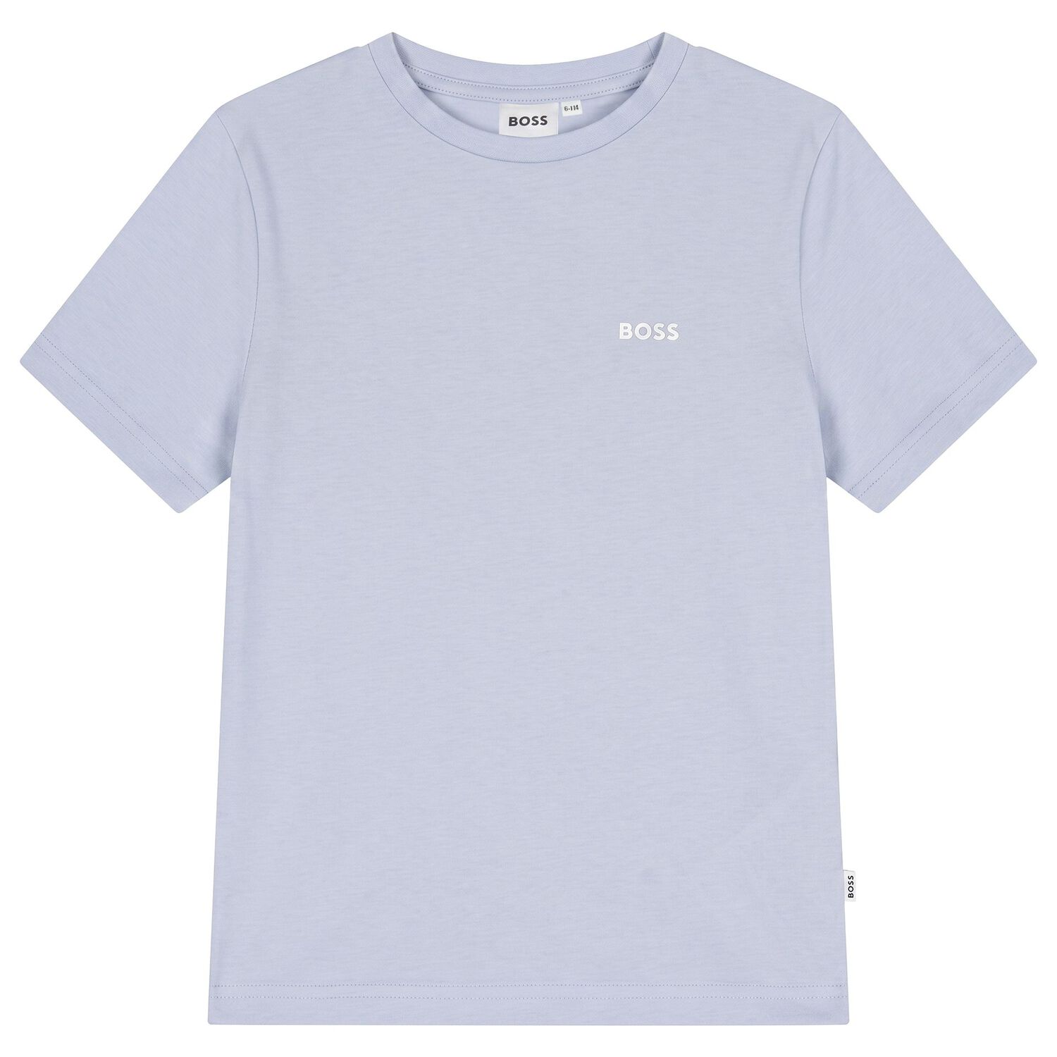 Boys Blue & Navy Blue Logo T-Shirts (2 Pack), 5, hi-res