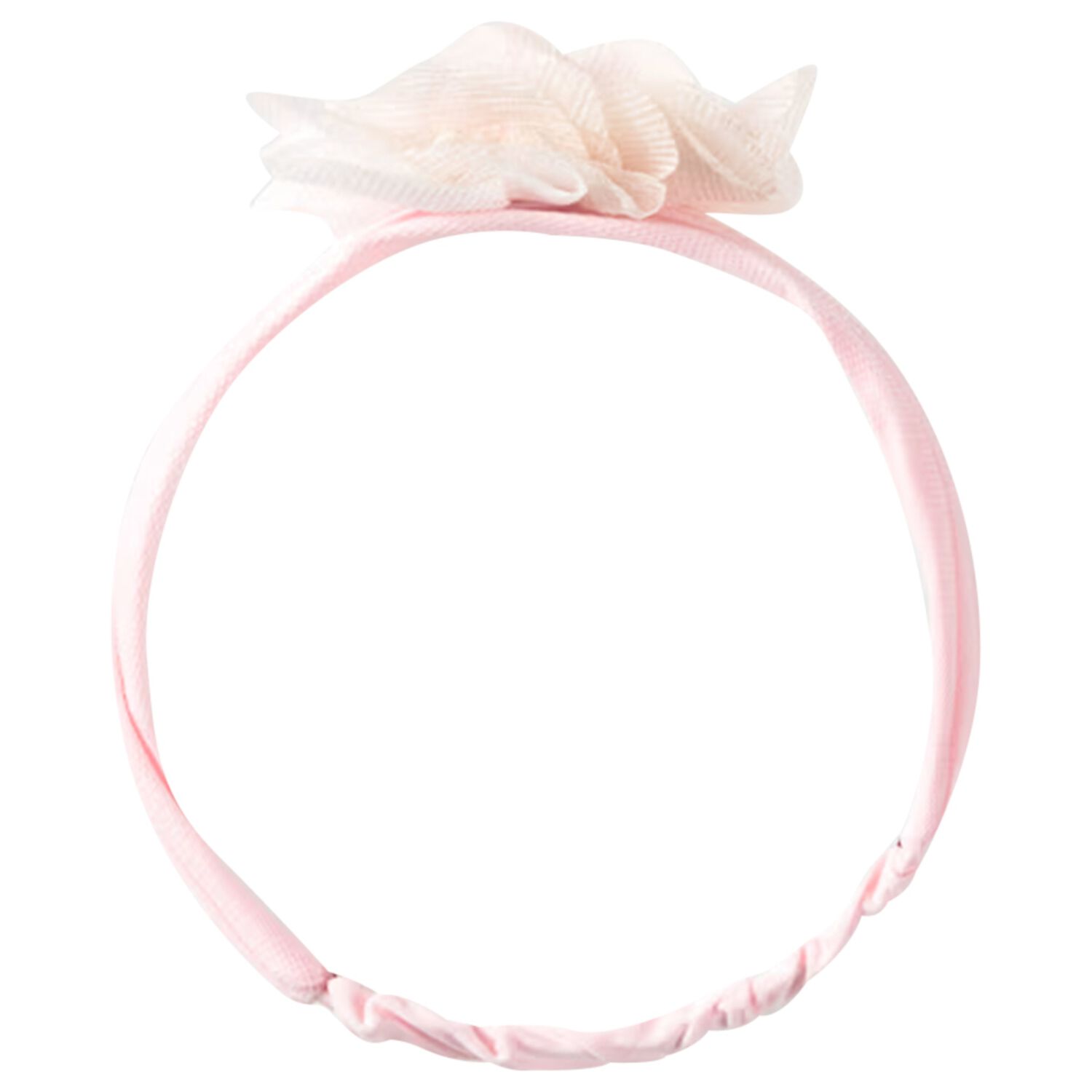 Baby Girls Pink Flower Headband, 2, hi-res
