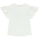 Girls Ivory Cake T-Shirt, 2, hi-res