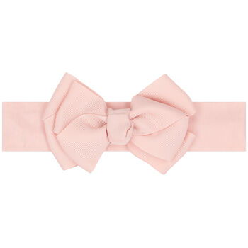 Baby Girls Pink Bow Headband