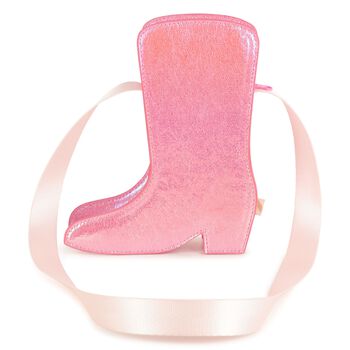 Girls Pink Boot Bag 