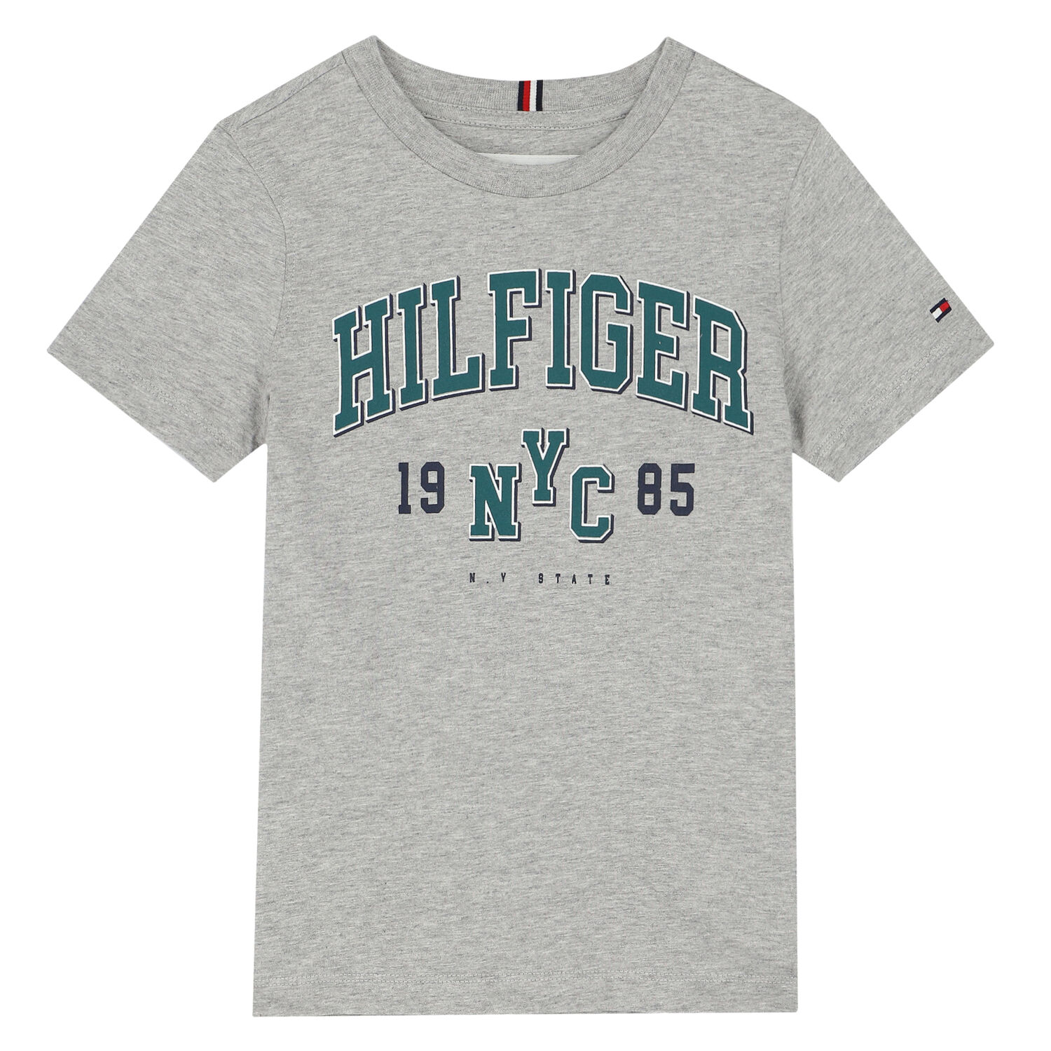 Boys Grey Logo T-Shirt, 1, hi-res image number null