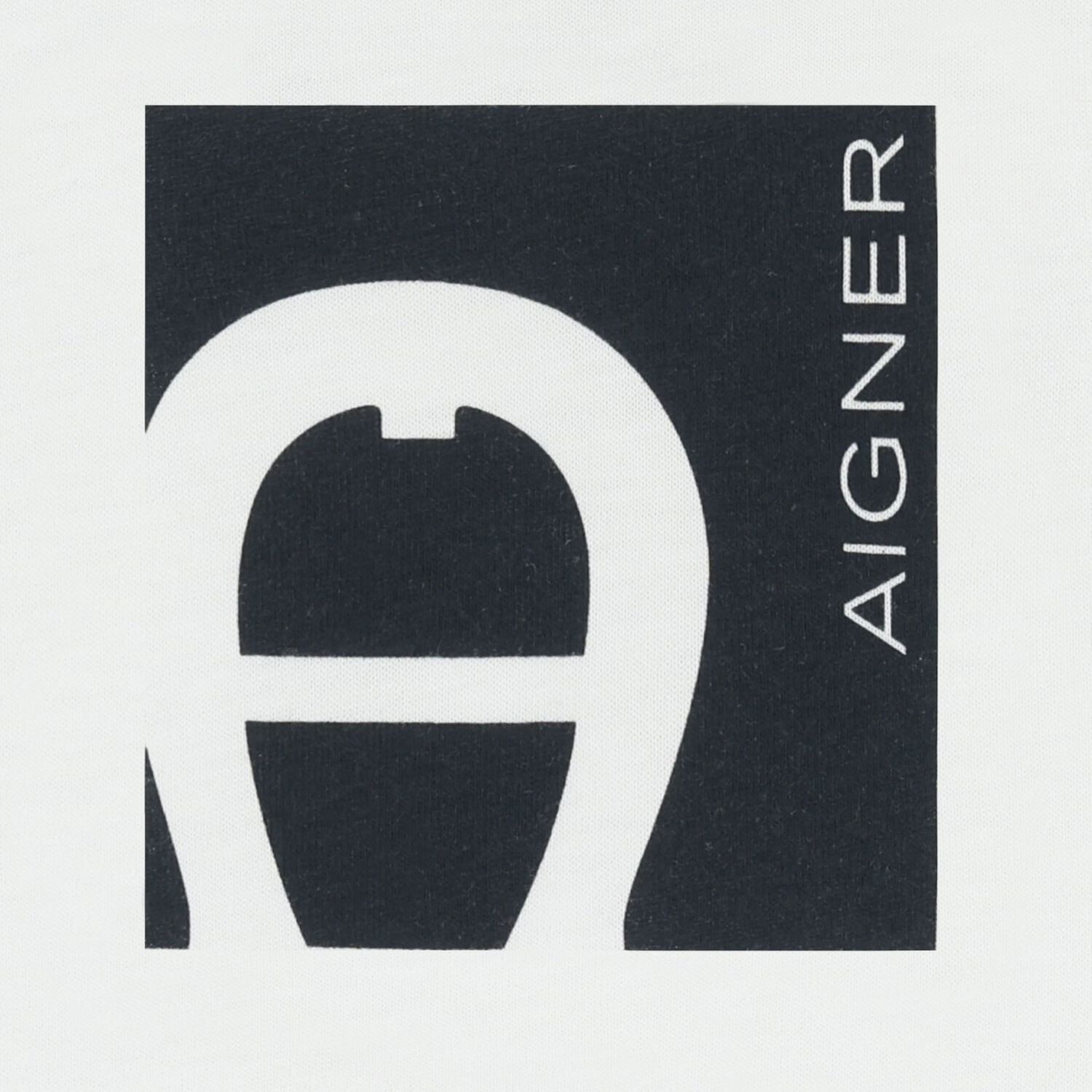 Younger Boys White Logo T-Shirt, 1, hi-res