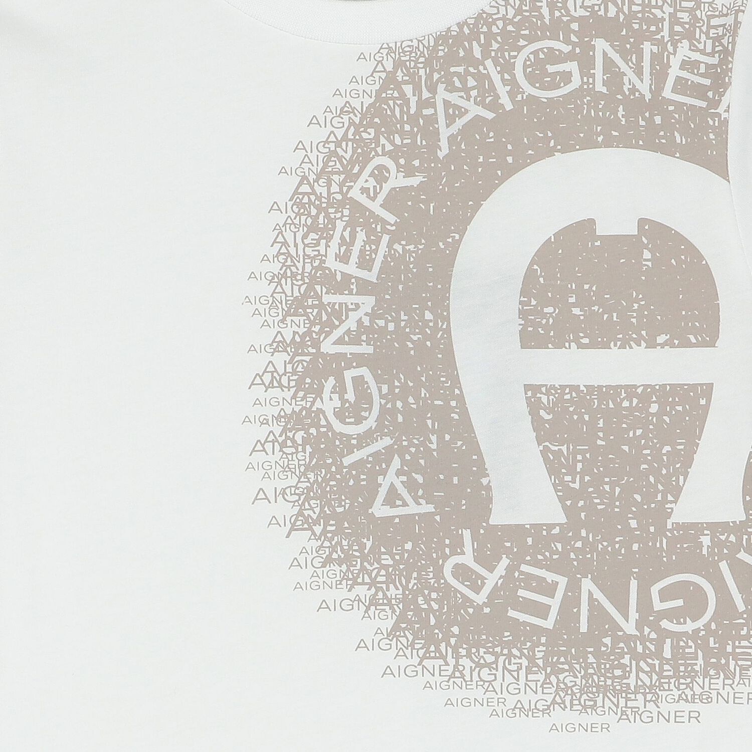 Boys White Logo T-Shirt, 1, hi-res