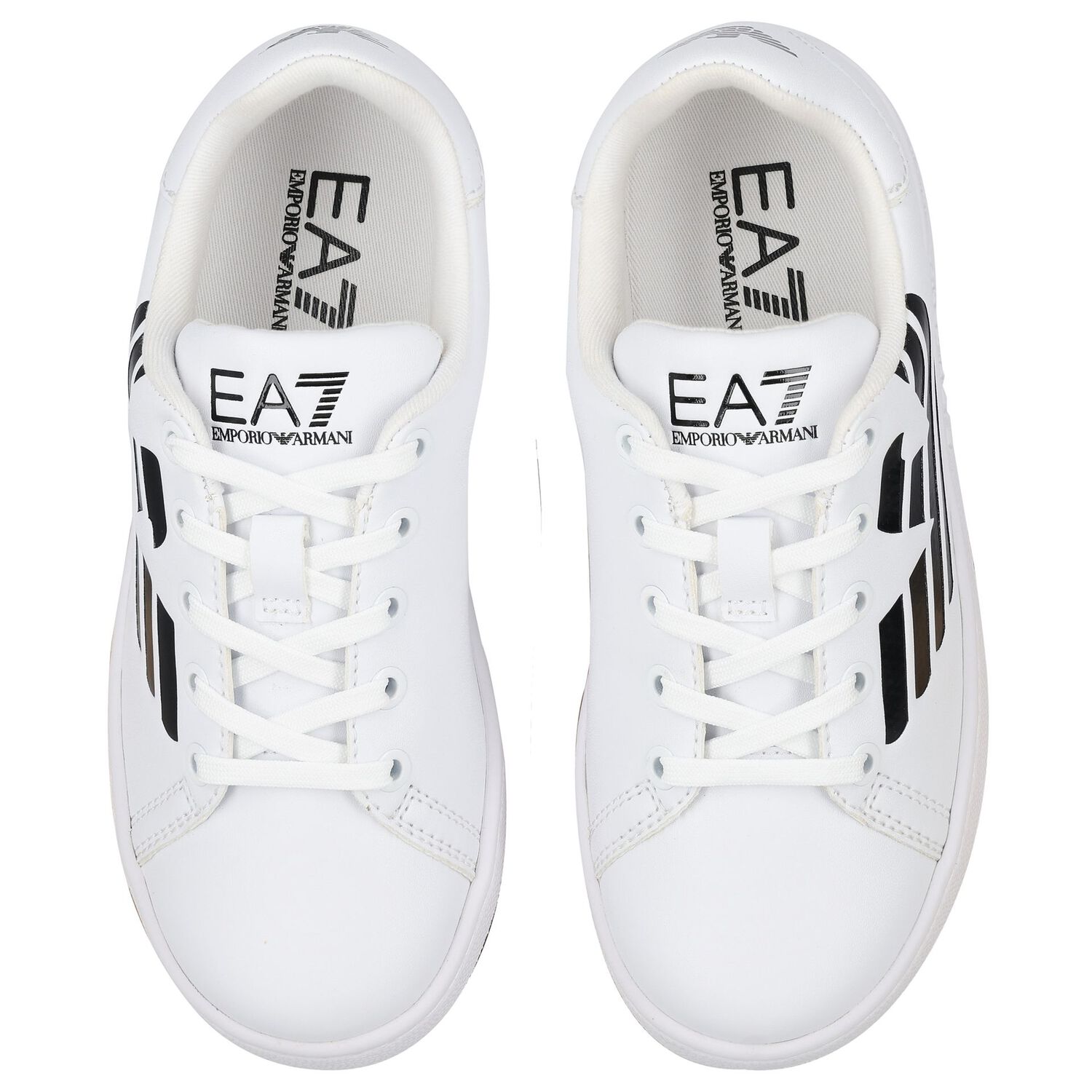 White Logo Trainers, 2, hi-res