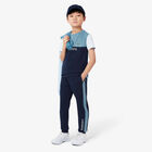 Boys Blue Colourblock Cotton T-Shirt, 1, hi-res