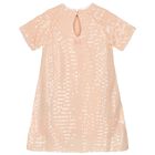 Girls Pink Sequin Dress, 1, hi-res