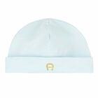 Baby Boys Blue Logo Hat, 2, hi-res