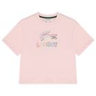 Girls Pink Logo T-Shirt, 2, hi-res