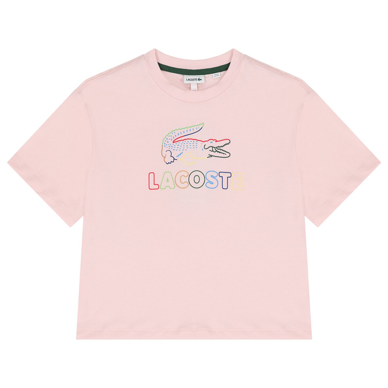 Girls Pink Logo T-Shirt, 2, hi-res