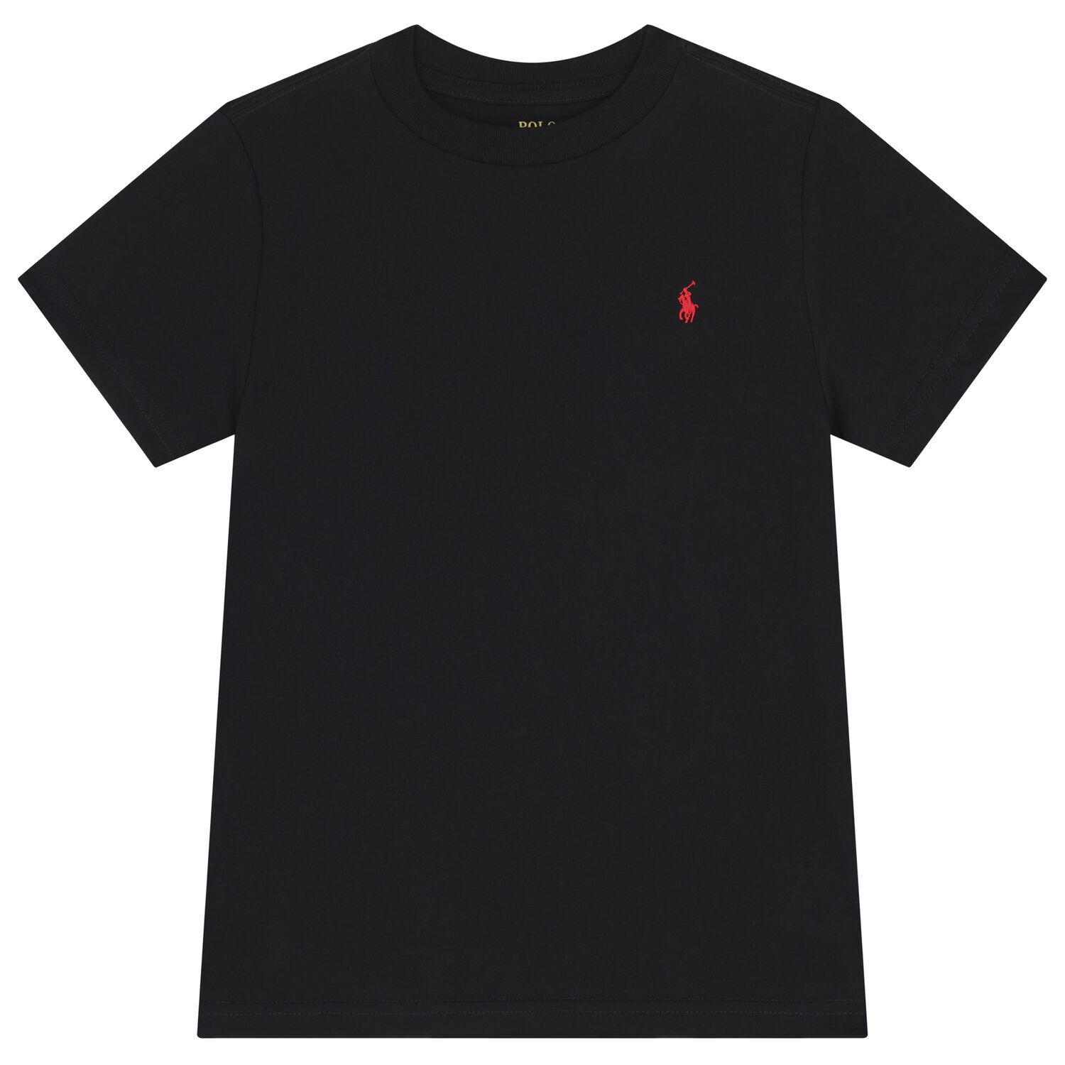 Boys Black Logo T-Shirt, 1, hi-res image number null