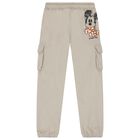Boys Beige Disney Joggers, 1, hi-res