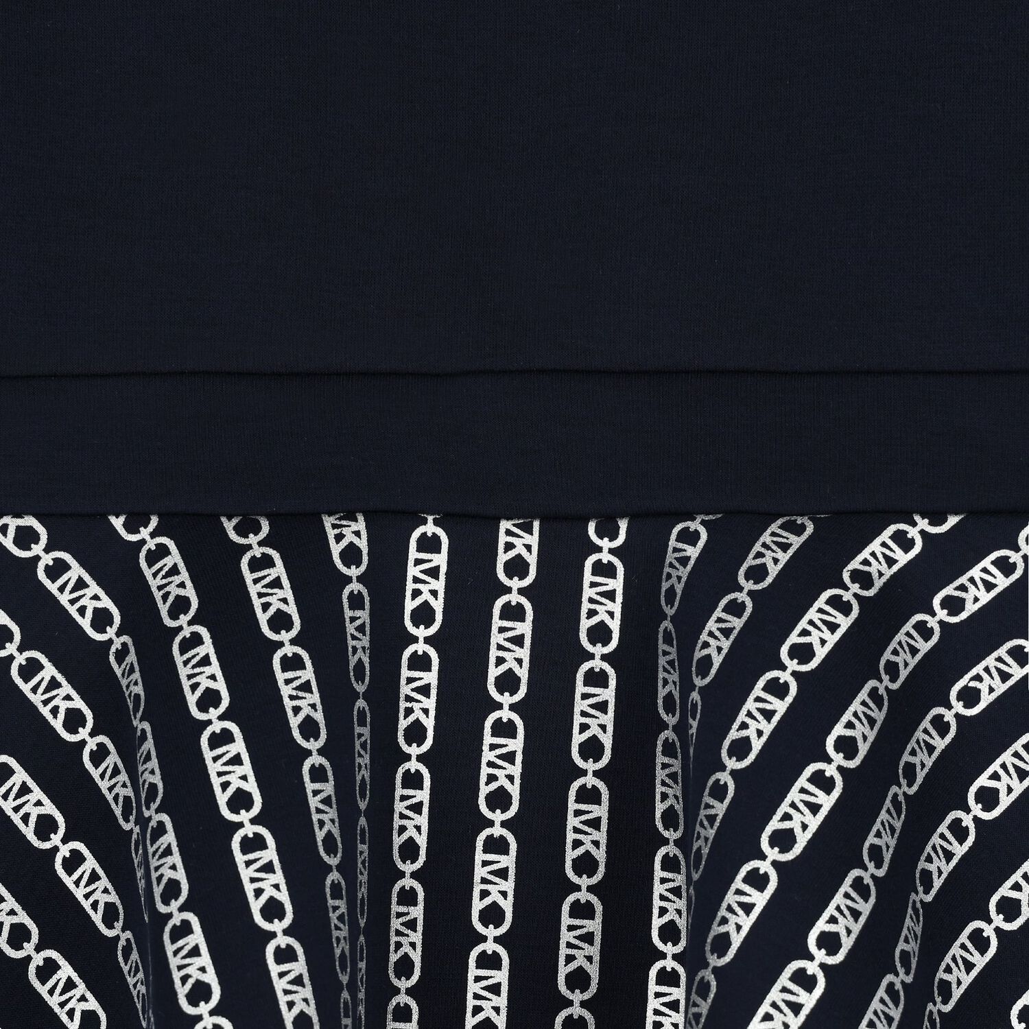 Girls Navy Blue Logo Dress, 1, hi-res