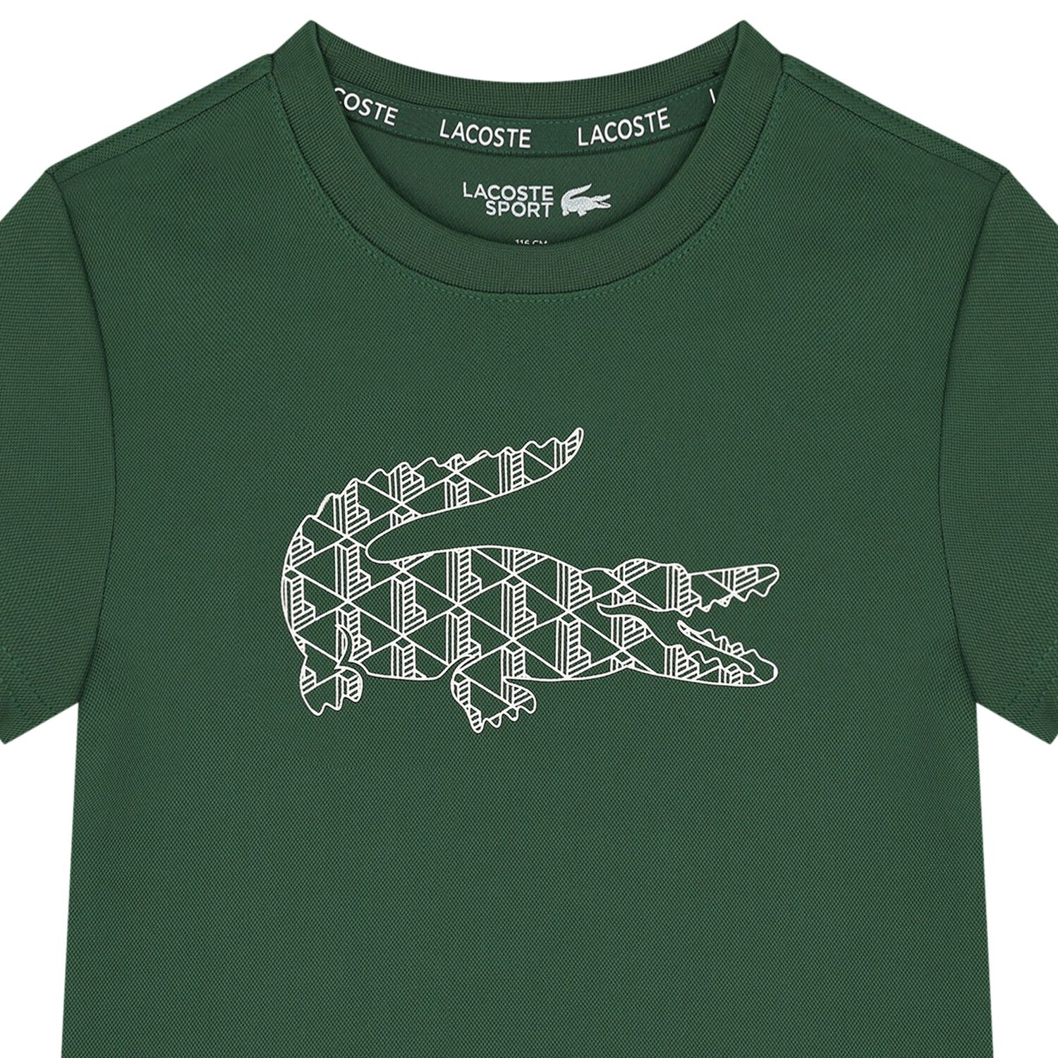 Boys Green Logo T-Shirt, 1, hi-res