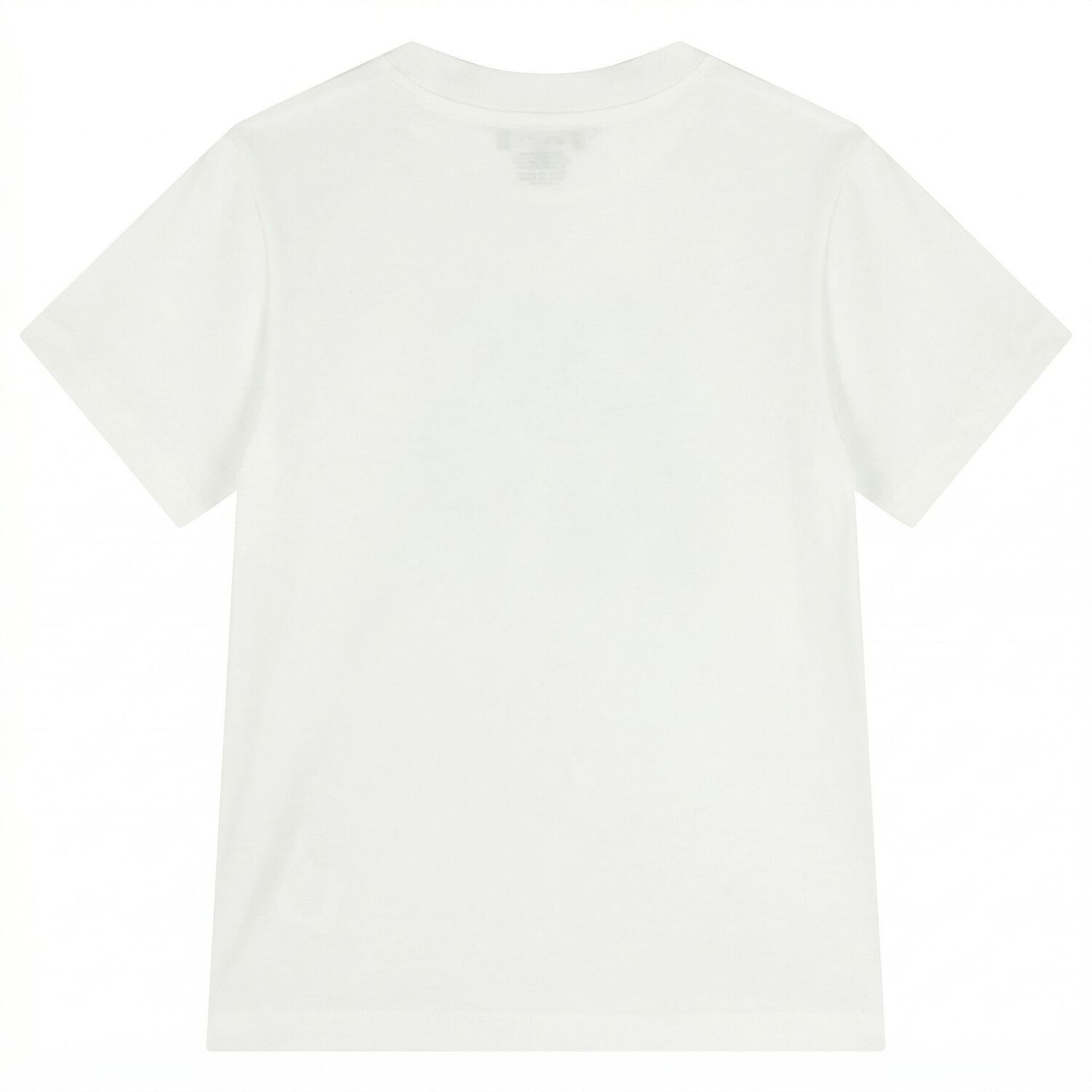 Boys White Logo T-Shirt, 1, hi-res