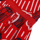 Girls Red Printed Dress, 1, hi-res