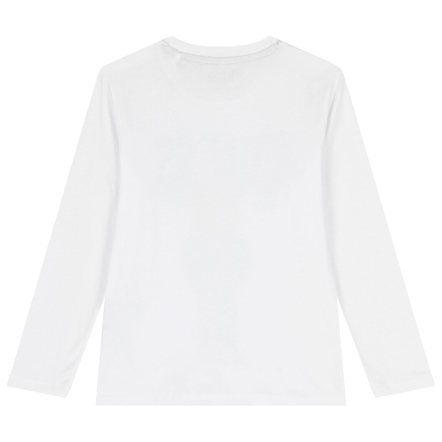 Boys White Teddy Bear Long Sleeve Top, 2, hi-res image number null