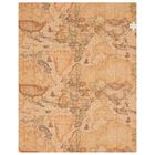 Baby Boys Navy Blue & Beige Geo Map Baby Blanket, 1, hi-res