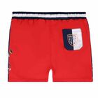 Boys Red Swim Shorts, 1, hi-res