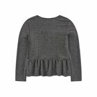 Girls Silver Top, 1, hi-res