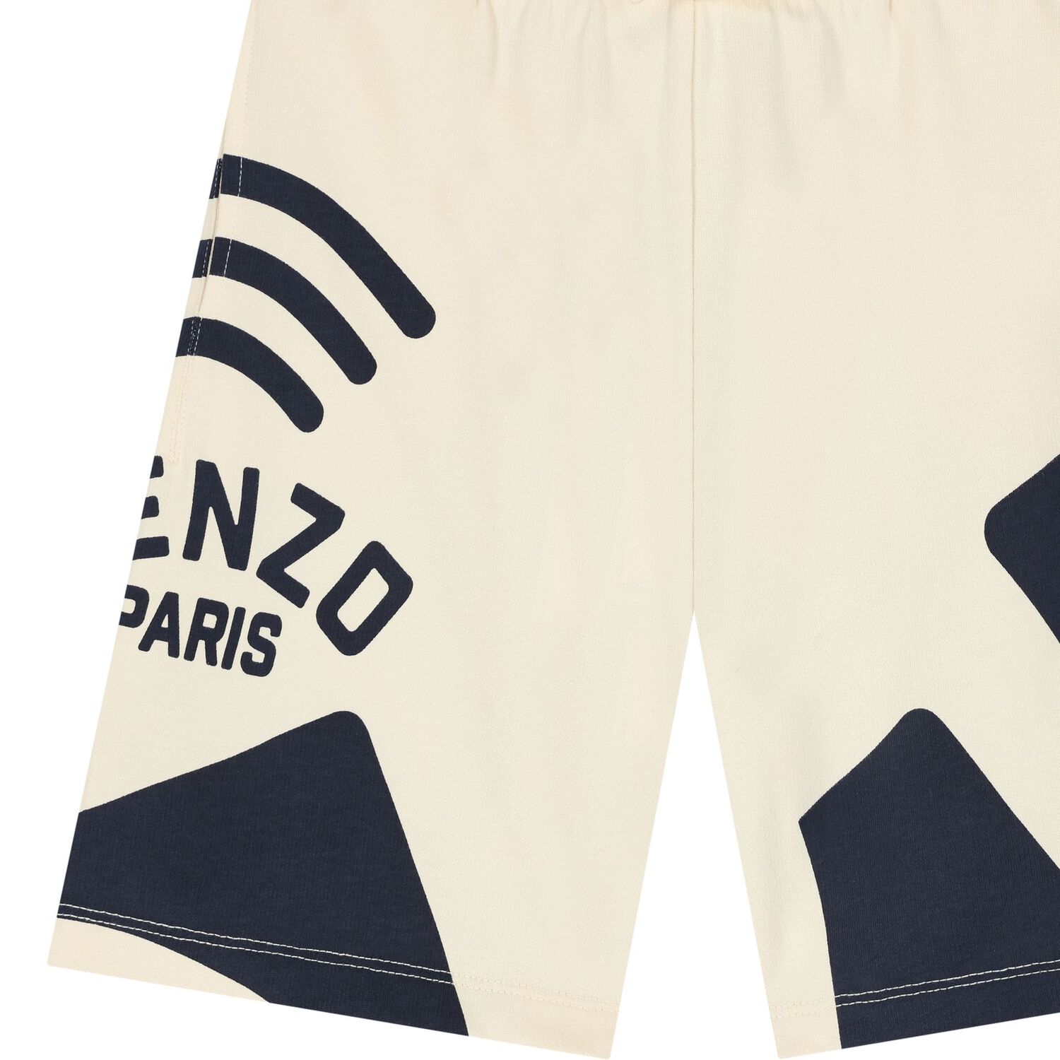 Boys Ivory Logo Shorts, 1, hi-res