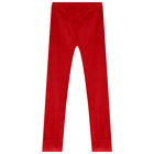 Girls White & Red Leggings Set, 1, hi-res