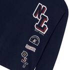 Boys Blue Long Sleeve Top, 1, hi-res