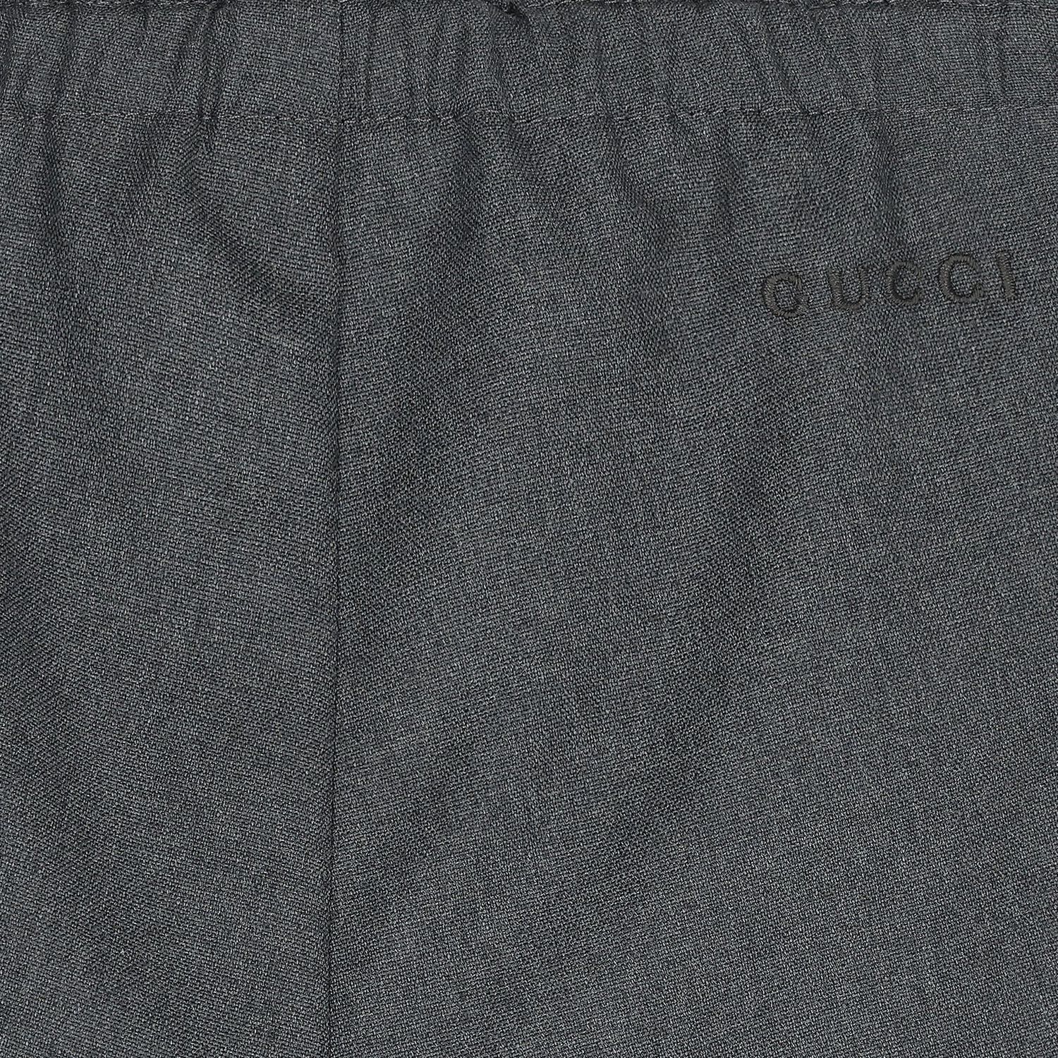 Grey Logo Baby Shorts, 1, hi-res