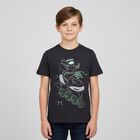 Boys Grey Roller Skates T-Shirt, 1, hi-res