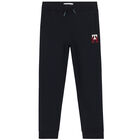 Boys Navy Logo Jogger, 1, hi-res
