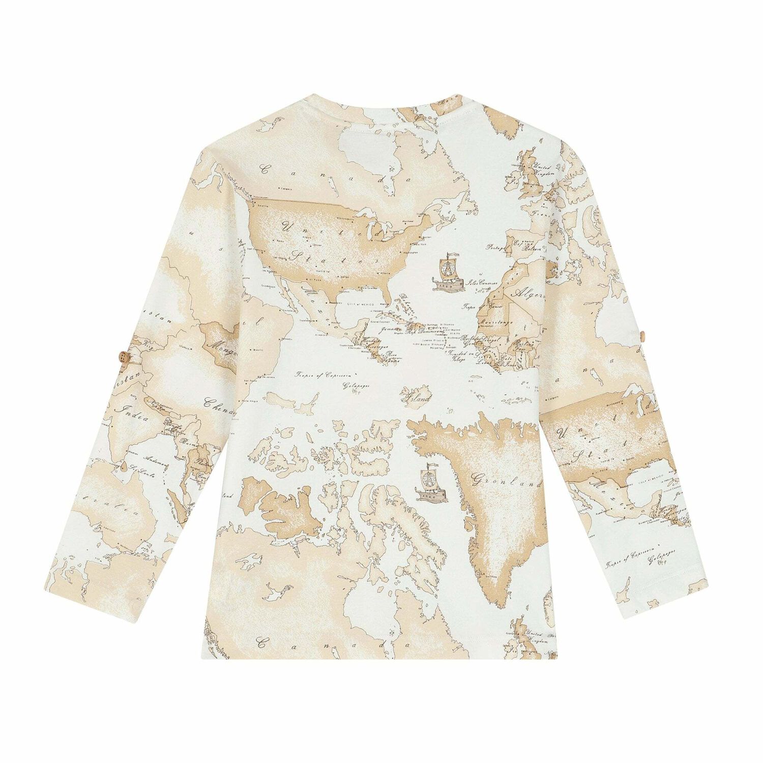 Boys Geo Map Print Logo Top, 1, hi-res
