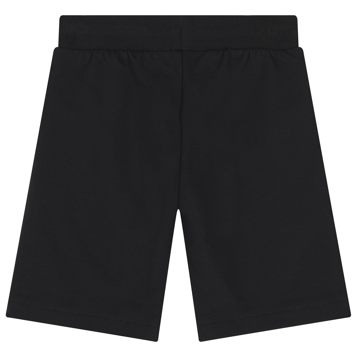 Boys Black Logo Shorts, 2, hi-res