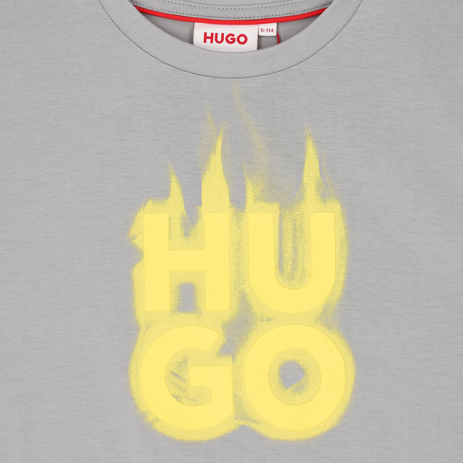 Boys Grey Logo T-Shirt, 1, hi-res