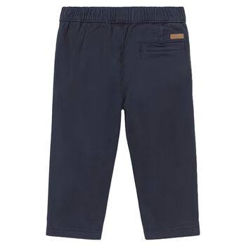 Younger Boys Navy Blue Chino Trousers