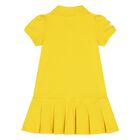 Baby Girls Yellow Logo Dress Set, 1, hi-res