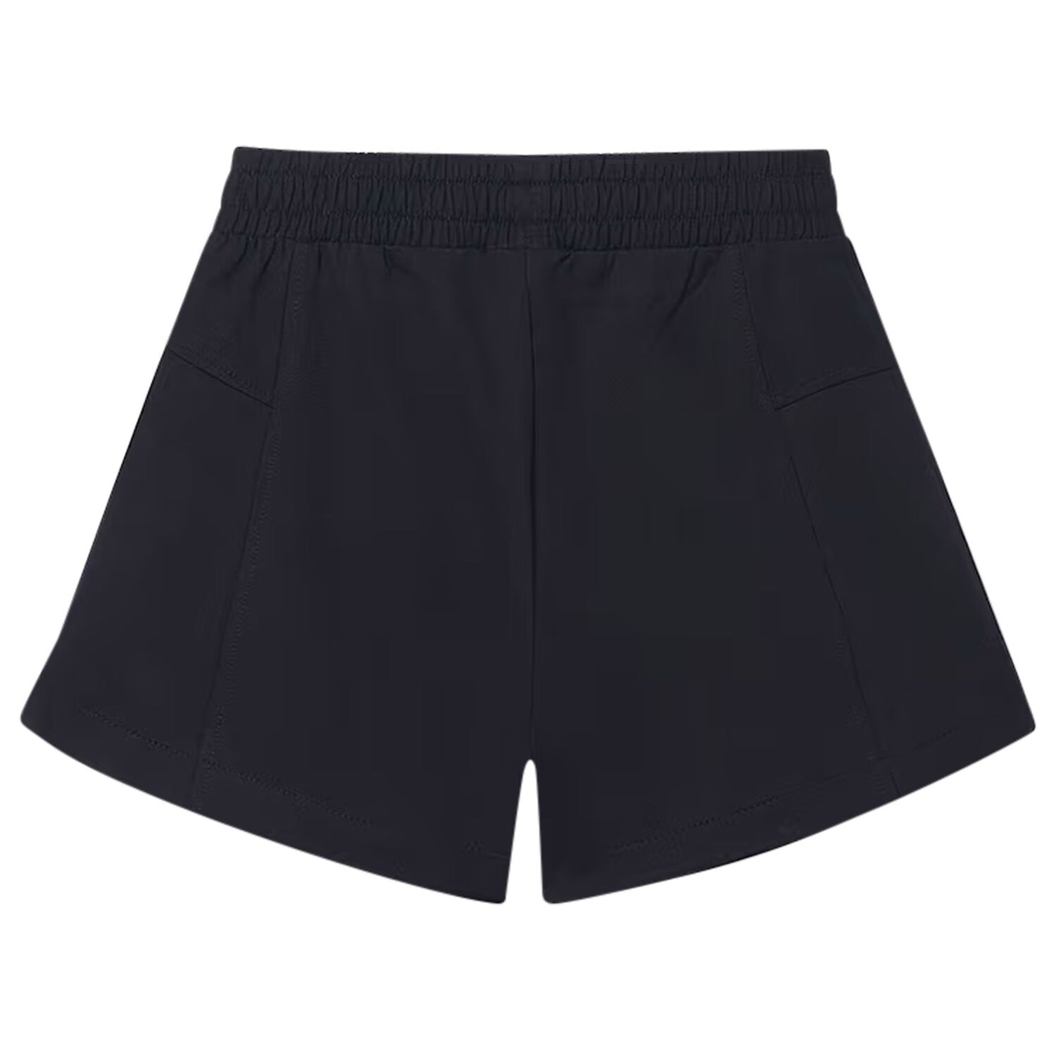 Girls Black Shorts, 2, hi-res