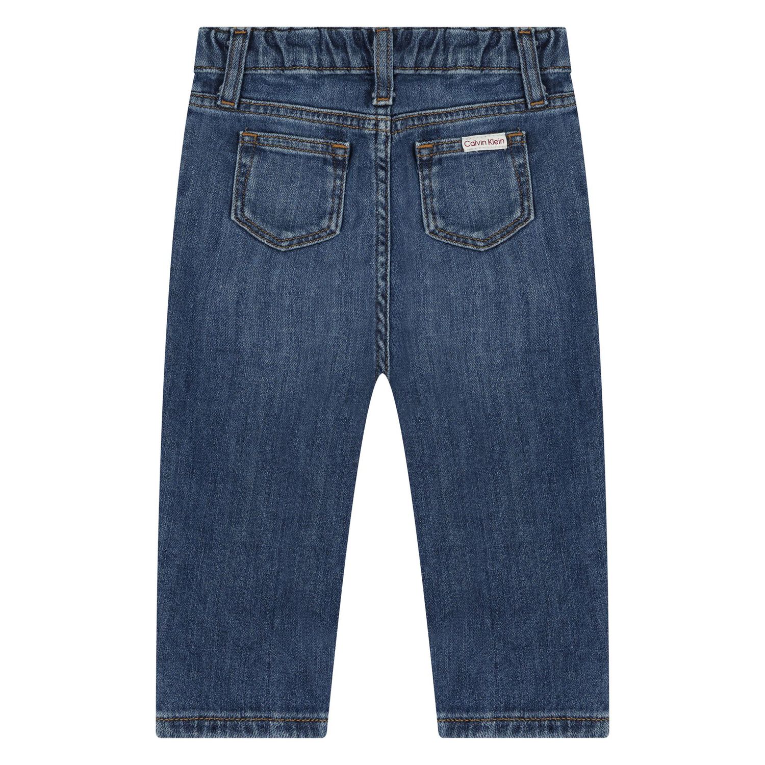 Younger Boys Blue Denim Jeans, 2, hi-res