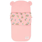Pink Teddy Bear Logo Baby Nest, 2, hi-res