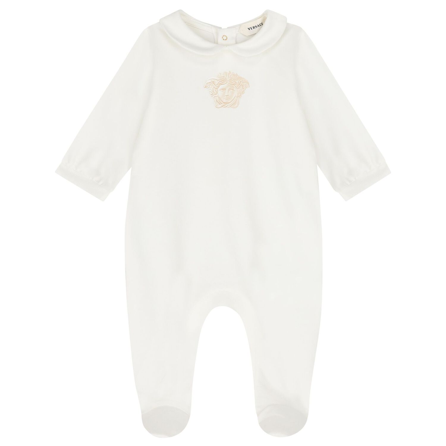 Ivory Medusa Logo Babygrow Gift Set, 3, hi-res