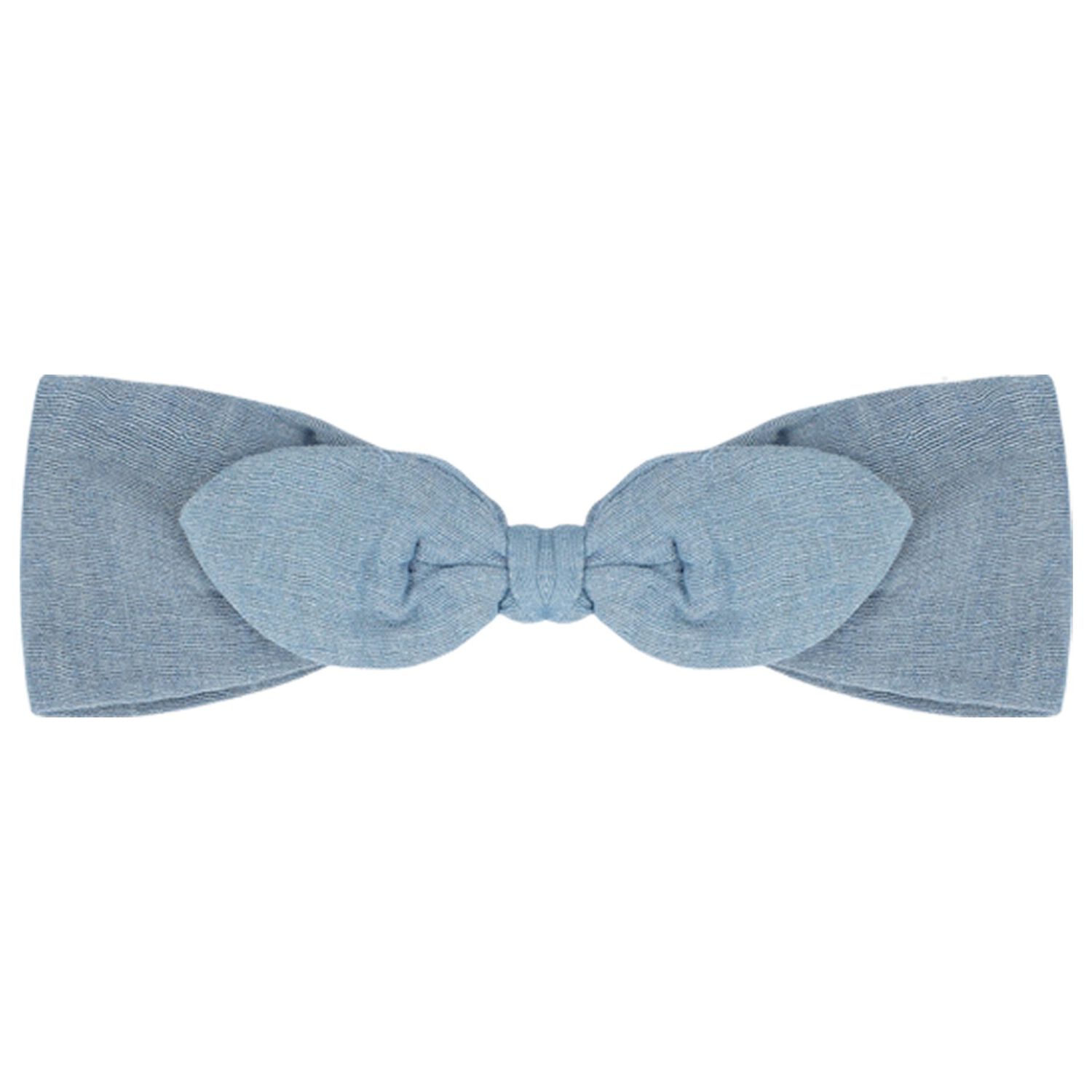 Baby Girls Blue Dress & Headband Set, 2, hi-res image number null