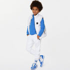 Boys White & Navy Blue Logo Socks (2 Pack), 2, hi-res