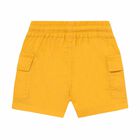 Younger Boys Yellow Shorts, 1, hi-res
